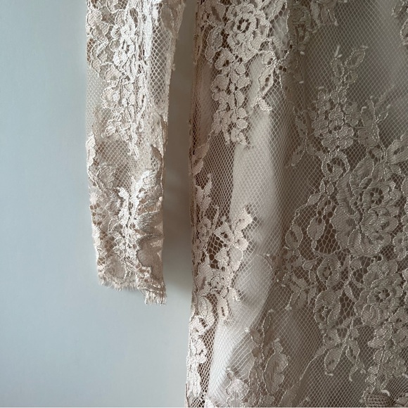 Free People x Saylor Nude Leondra Lace Dress - Picture 5 of 16
